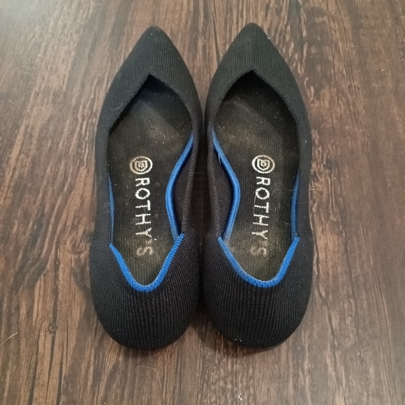 Rothy's Pointed Black Flats - Picture 2 of 2